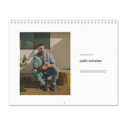 Pablo Schreiber Vol.1-2026 Wall Calendar Pablo Schreiber Vol.1-2026 Wall Calendar von RR.Design