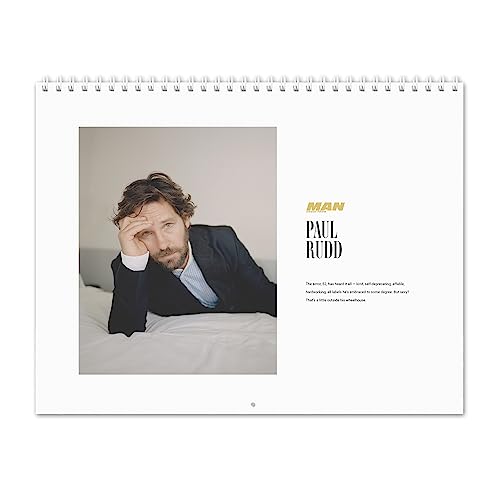 Paul Rudd Vol.2-2026 Wall Calendar Paul Rudd Vol.2-2026 Wall Calendar von RR.Design