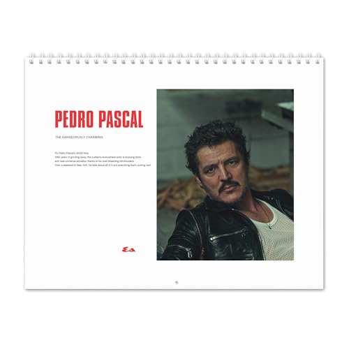 Pedro Pascal Vol.5-2026 Wall Calendar Pedro Pascal Vol.5-2026 Wall Calendar von RR.Design