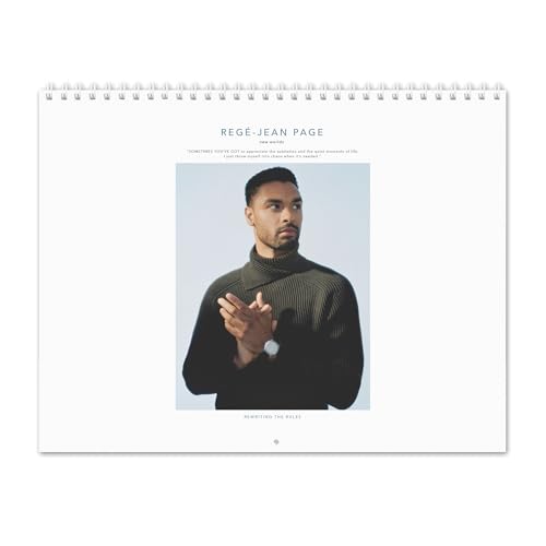 Rege-Jean Page Vol.1-2026 Wall Calendar Rege-Jean Page Vol.1-2026 Wall Calendar von RR.Design