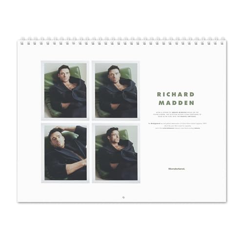 Richard Madden Vol.2-2026 Wall Calendar Richard Madden Vol.2-2026 Wall Calendar von RR.Design