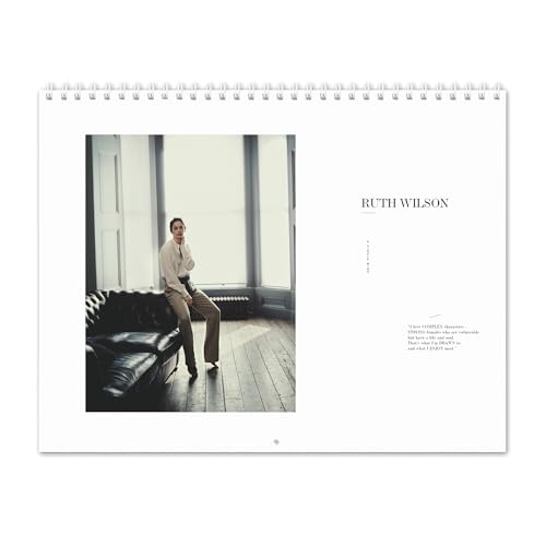 Ruth Wilson Vol.1-2026 Wall Calendar Ruth Wilson Vol.1-2026 Wall Calendar von RR.Design