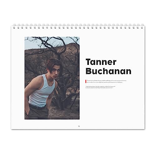 Tanner Buchanan Vol.2-2026 Wall Calendar Tanner Buchanan Vol.2-2026 Wall Calendar von RR.Design