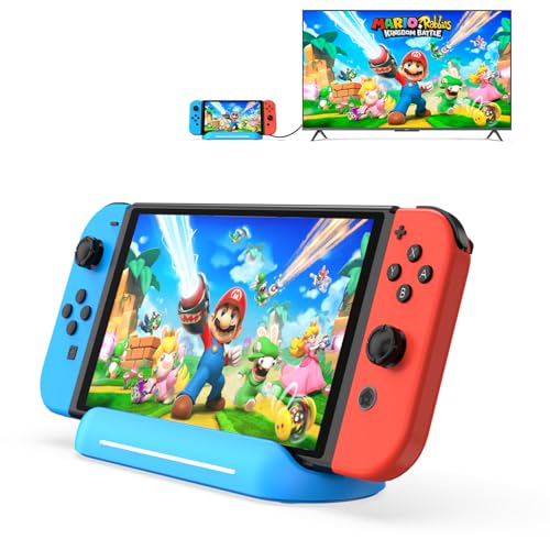 5 in 1 Switch Dock for Nintendo Switch OLED TV Adapter Switch Docking Station with HDMI USB 3.0 Port Type C Charging Type C Connectors Travel Switch Base Portable USB C Hub Stand 5 in 1 Switch Dock for Nintendo Switch OLED TV Adapter Switch Docking Station with HDMI USB 3.0 Port Type C Charging Type C Connectors Travel Switch Base Portable USB C Hub Stand von RREAKA