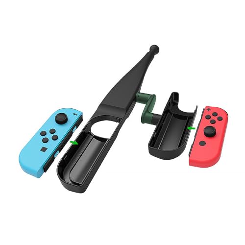 Fishing Rod for Nintendo Switch OLED for Joy Con Controller Switch Fishing Game Controller for Legendary Fishing, Fishing Star World Tour, Bass Pro Shops for Joy-Con Game Accessories von RREAKA