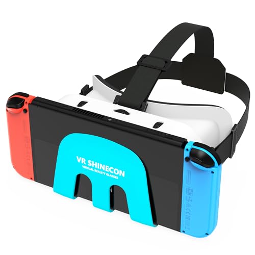 Switch VR Headset designed for Nintendo Switch VR Headset & Switch oled console with adjustable Lens for a virtual reality gaming experience and for Labo VR 3D Goggles Head Strap Switch VR Headset designed for Nintendo Switch VR Headset & Switch oled console with adjustable Lens for a virtual reality gaming experience and for Labo VR 3D Goggles Head Strap von RREAKA