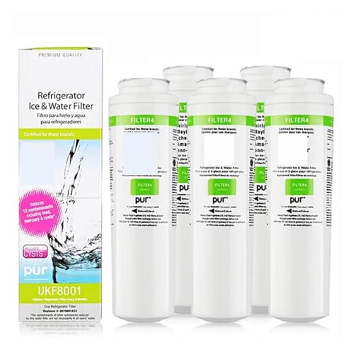 Kühlschrank-Wasserfilter, Aktivkohlefilter, Kompatibel Mit Maytag UKF8001, EDR4RXD1, Pur Filter 4, 46-9005, Wasserfilter, Kühlschrankteile(5pcs) von RRYUIOO