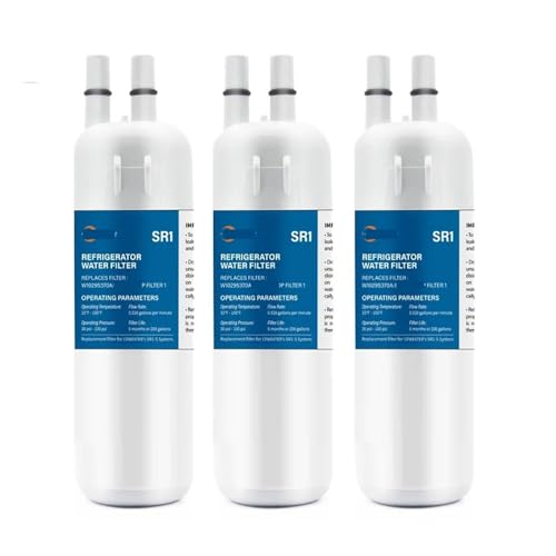 Kühlschrank-Wasserfilter, Kompatibel Mit W10295370A, W10295370W10276924, W10291030, WRL767SIAM, WRS322FDAB, WRS325FDAB Ersatz(3PCS) von RRYUIOO