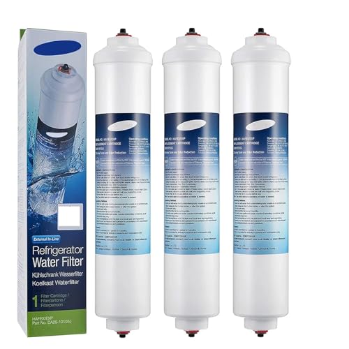 Kühlschrank-Wasserfilterkartusche, Kompatibel For DA29-10105J HAFEX/EXP WSF-100 5231JA2010B GE GXRTQR, Kühlschrank-Ersatzfil(3PCS) von RRYUIOO
