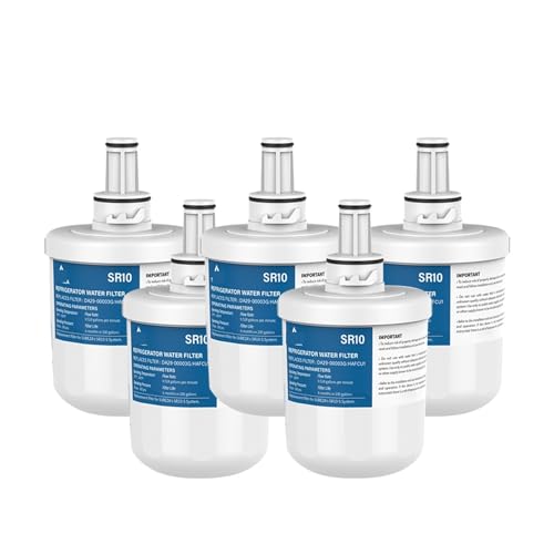 Kühlschrank-Wasserfilterkartusche, Kompatibel For Samsung DA29-00003G DA29-00003F DA29-00003B HAFCU1 RFG237AARS, Kühlschrank-Ersatzfilterzubehör(5pcs) von RRYUIOO