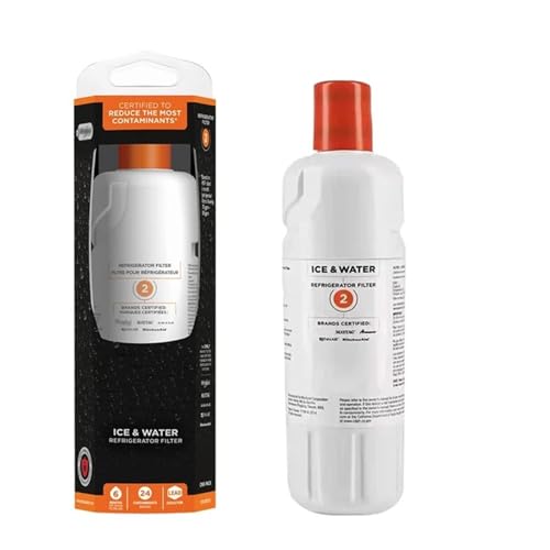 Kühlschrank-Wasserfilterkartusche, Kompatibel Mit Whirlpool Filter 2 EDR2RXD1, Kühlschrank-Ersatzfilterzubehör(1pc) von RRYUIOO