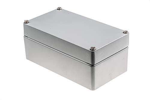 RS PRO Aluminium Gehäuse Grau Außenmaß 220 x 120 x 90mm IP66 von RS PRO