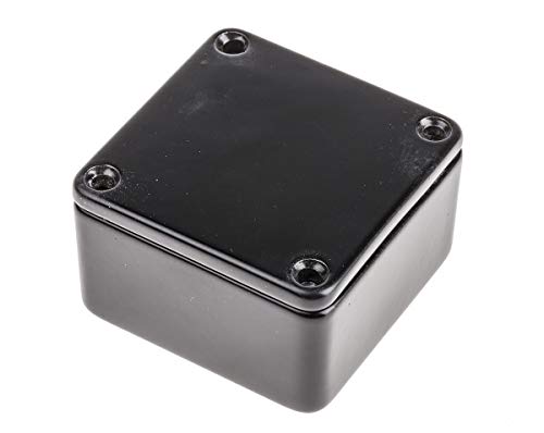 RS PRO Aluminium Gehäuse Schwarz Außenmaß 50 x 50 x 31mm IP54 von RS PRO