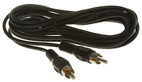 RS PRO Aux Kabel, Cinch/Cinch Stecker Stecker L. 3m Schwarz von RS PRO