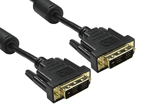 RS PRO DVI-Kabel A DVI-D Single Link - Stecker B DVI-D Single Link - Stecker, 10m PVC Schwarz von RS PRO