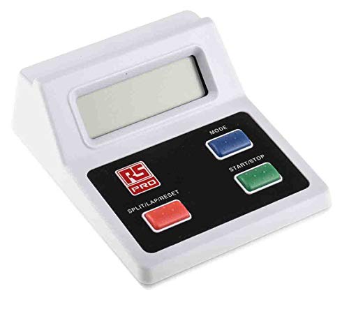 RS PRO Digital Timer, Desktop-Timer, 1/100s, Batteriebetrieben, Weiß RS PRO Digital Timer, Desktop-Timer, 1/100s, Batteriebetrieben, Weiß von RS PRO