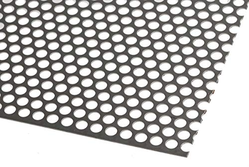 RS PRO Edelstahlblech Perforiert, 500mm x 500mm x 0.55mm, Packung a 2 Stück von RS PRO