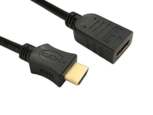 RS PRO HDMI-Kabel A HDMI Stecker B HDMI Buchse Hohe Geschwindigkeit 4K max., 50cm, Packung a 5 Stück von RS PRO