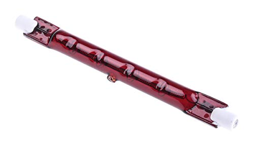 RS PRO Infrarotlampe, Rot, 300 W, R7S, 230 V, 118 mm lang, 10mm Ø, 5000h Lebensdauer von RS PRO