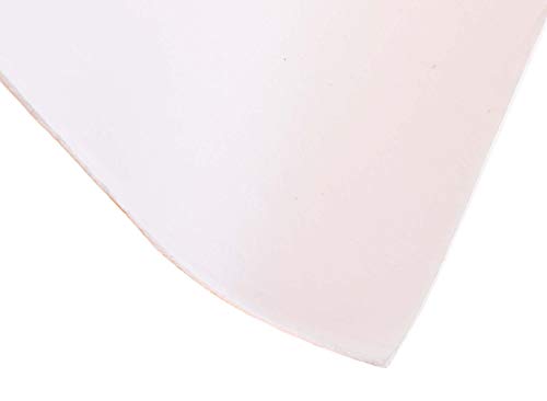 RS PRO Moosgummiplatte Silikon, Weiß, 1m x 1.5mm x 600mm 0.25g/cm³ selbstklebend von RS PRO