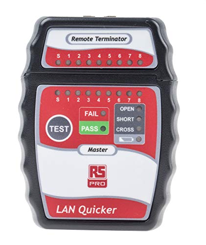 RS PRO Netzwerktester mit Tonsignal, Kabelprüfgerät, RJ45, STP, UTP von RS PRO