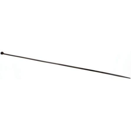 RS PRO Nylon 66 Kabelbinder Schwarz 4,8 mm x 385mm, 100 Stück, Packung a 100 Stück von RS PRO