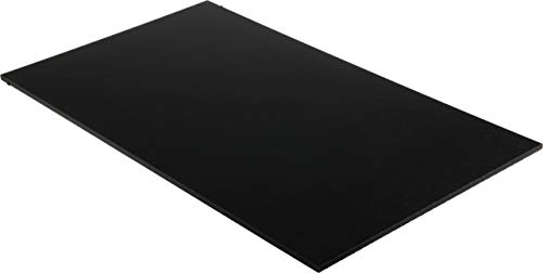 RS PRO PA Kunststoffplatte, Schwarz, 6mm x 300mm x 500mm / 1.14g/cm³ bis +100°C, Voll, Packung a 2 Stück von RS PRO