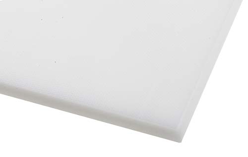 RS PRO POM Kunststoffplatte, Weiß, 10mm x 300mm x 500mm / 1.41g/cm³ bis +100°C, Voll von RS PRO