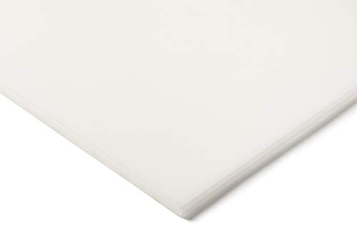 RS PRO POM Kunststoffplatte, Weiß, 40mm x 300mm x 500mm / 1.41g/cm³ bis +100°C, Voll von RS PRO