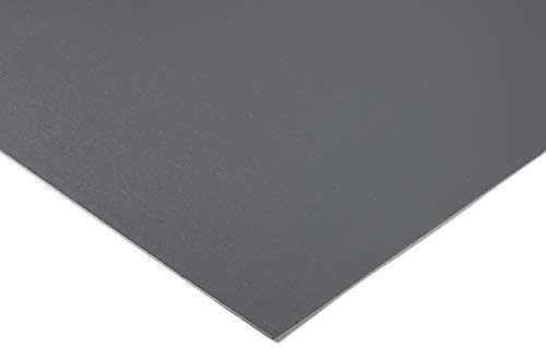 RS PRO PVC Kunststoffplatte, Grau, 25mm x 500mm x 1000mm / 1.47g/cm³ bis +60°C, Voll von RS PRO