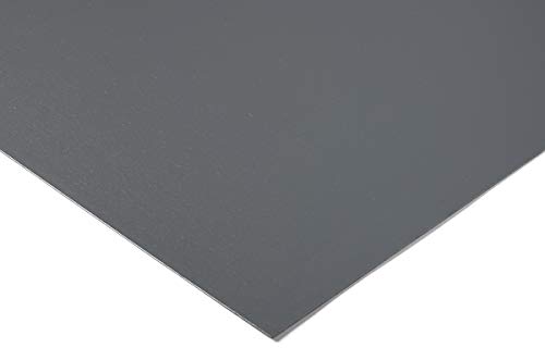 RS PRO PVC Kunststoffplatte, Grau, 9mm x 500mm x 1000mm / 1.47g/cm³ bis +60°C, Voll, Packung a 2 Stück von RS PRO