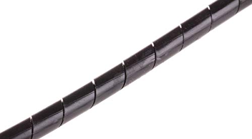 RS PRO Spiral-Kabelschutzschlauch PE Schwarz, für Kabel-Ø 1.5mm bis 10mm, Länge 30.5m, Packung a 30 Meter von RS PRO