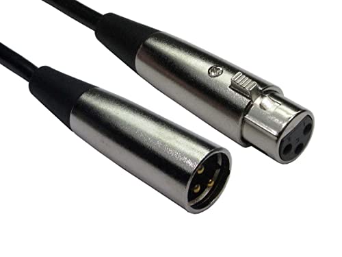 RS PRO XLR-Kabel 3-polig, XLR 3-polig, XLR 1m Schwarz von RS PRO