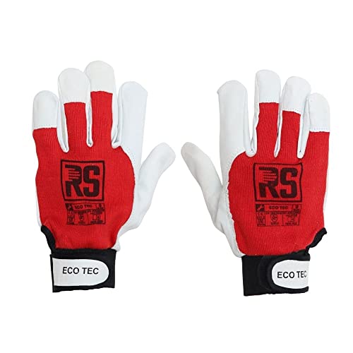 RS Arbeitshandschuhe 12 Paar Montagehandschuhe Ziegenleder Handschuhe Lederhandschuhe Mit Klettverschluss Schnittbeständig Präzise Baumwolle Größe 7 Eco Tec RS Arbeitshandschuhe 12 Paar Montagehandschuhe Ziegenleder Handschuhe Lederhandschuhe Mit Klettverschluss Schnittbeständig Präzise Baumwolle Größe 7 Eco Tec von RS