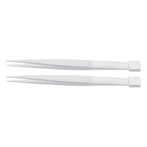 RSG Keramik Gezahnt Pinzette, 125mm Länge, 1mm Breit von RSG