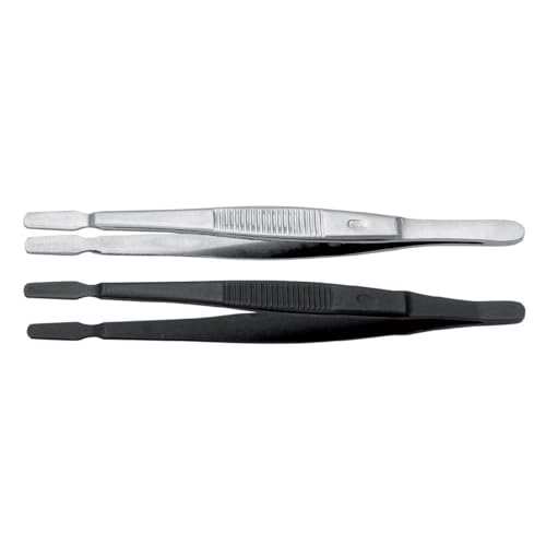 RSG PTFE-Beschichtet Gerade Pinzette, 115mm Länge, 5 Stück von RSG