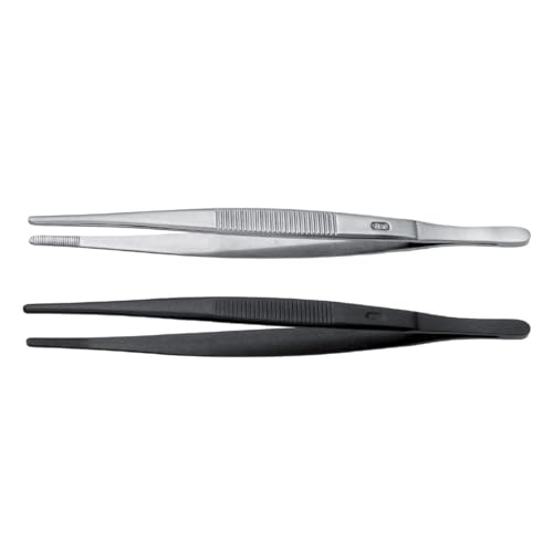 RSG PTFE-Beschichtet Stumpfe Pinzette, 105mm Länge, 5 Stück von RSG