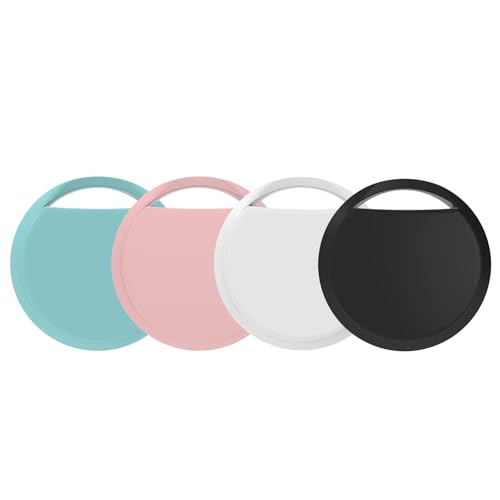 RSH AirTag Smart Tag2, Kompatibel mit Apple Wo ist? (iOS NUR) Apple Airtag 4er Pack, Schlüsselanhänger Air Tag – Wasserdicht & Langlebig, für Schlüssel, Geldbörsen, Gepäck, Rucksäcke von RSH