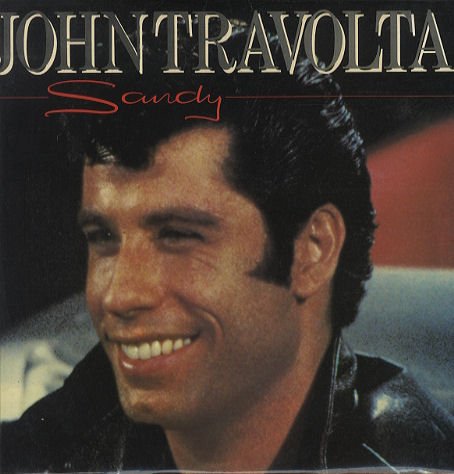 John Travolta Sandy 1978 UK vinyl LP POLD5014 von RSO