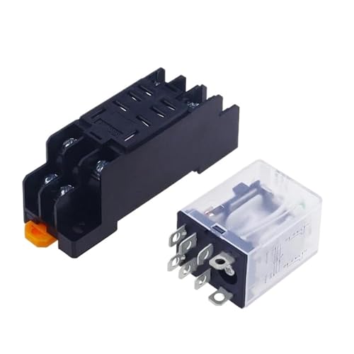 220/240V AC 10A 8PIN Coil Power Relay DPDT LY2NJ HH62P HHC68A-2Z JQX-13F With Socket Base(DC,24V) von RTCVHJF