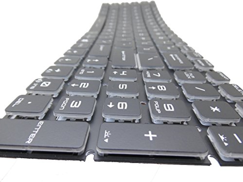 Laptop-Tastatur für MSI GT72S 6QD 6QE 6QF GT72VR 6RD 6RE 7RD 7RE GL72 6QE 6QF GP72 6QE 6QF GE72VR 6RF Deutsche GR mit Kristall-Tastenkappe und Hintergrundbeleuchtung von RTDPART