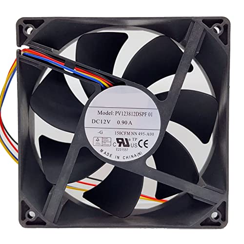 Lüfter für Foxconn PV123812DSPF-01 PV123812DSPF01 0NN495 NN495-A00 150CFM DC12V 0,9A 12038 120 * 120 * 38MM Neu Lüfter für Foxconn PV123812DSPF-01 PV123812DSPF01 0NN495 NN495-A00 150CFM DC12V 0,9A 12038 120 * 120 * 38MM Neu von RTDPART