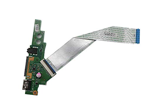 RTDPART Laptop Audio IO USB-Karte für Lenovo Ideapad Yoga 500-14ACL 500-14 Flex 3-1435 Flex3-1435 5C50J67101 46M.03RBD.0002 Mit Kabel Neu von RTDPART