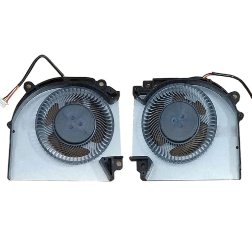 RTDPART Laptop-CPU-GPU-LÜFTER für CLEVO PD50SND PD50SND (-D)(-G) PD50SND-D PD50SND-G 4PIN DC5V 2,5W 0,5A Neu von RTDPART