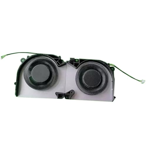 RTDPART Laptop-CPU-GPU-Lüfter für Clevo V155RNEC V155RNEC-G V155RNED V155RNED-G V155RNEQ V155RNEQ-G V155RNEQ_D_C(-G) V155RNC V155RNCQ V155RNDQ V155RNX V155RNX-G 4-polig, DC 12 V, 1 A, Neu von RTDPART