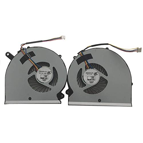 RTDPART Laptop-CPU-GPU-Lüfter für Gigabyte Aero 14-W6 14 V6 Aero 14-W7 14 V7 Aero 14-K 14-W Aero 14-K7 14K V7 Aero 14-K8 14 V8 von RTDPART