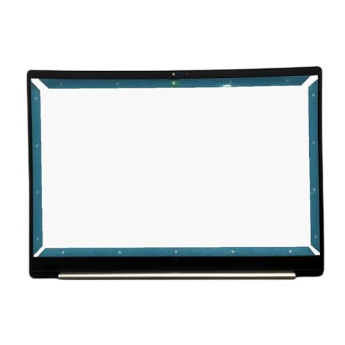 RTDPART Laptop-LCD-Blende für HP Pavilion Plus 14-EH0000 14-EH1000 N10414-001 mit Warmer Goldscharnierabdeckung Kreis Logo Schwarz von RTDPART