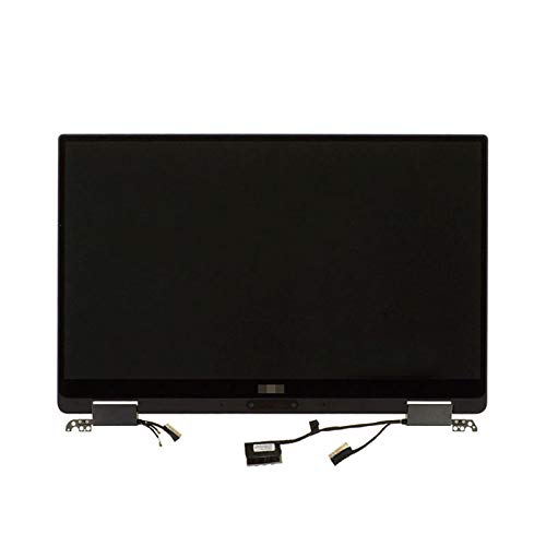 RTDPART Laptop-LCD-Modul (Touchscreen + Abdeckung + Frontblende + Kabel + Scharnier) Für Dell XPS 13 9365 P71G 1920 * 1080 13.3"QHD-Touchscreen-Komplettbaugruppe von RTDPART