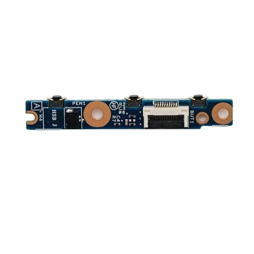 RTDPART Laptop Power Button Subcard Board für Lenovo ThinkPad X1 Yoga 1. Generation (Typ 20FQ, 20FR) 00JT818 SC50K15825 455.04P02.0002 Neu von RTDPART