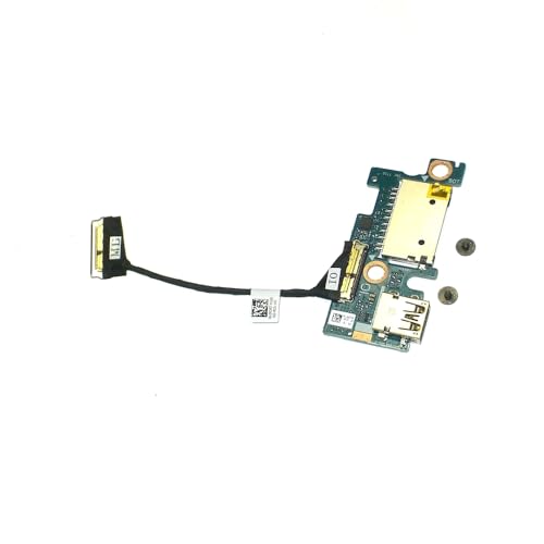 RTDPART Laptop SD Kartenleser USB Port IO Platine mit Kabel für Dell G7 7590 0PCVGT PCVGT 04DDHW 4DDHW Neu von RTDPART